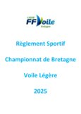 Règlement sportif du Championnat de Bretagne Voile Légère